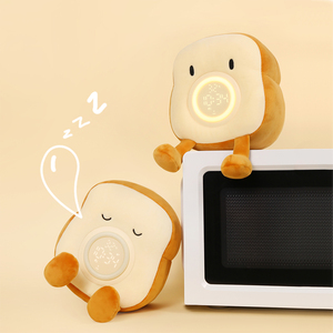 Reloj <span class=keywords><strong>Despertador</strong></span> Inteligente de Peluche con Luz para <span class=keywords><strong>Niñas</strong></span>, Regalo, Almohada, Decoración de Mesa, Reloj de Noche con Temporizador para Dormir - Product Image 3