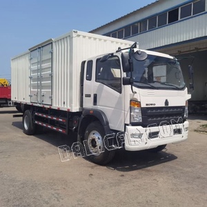 China Factory Price Howo 4x2 New <strong>Small</strong> <strong>Cargo</strong> Van Light <strong>Truck</strong> for Sale - Product Image 2