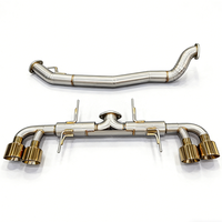 Tuyau d'échappement personnalisé en usine pour Nissan GTR R35 R34 3.8t, système d'échappement Catback en Y sans soupape, ajustement parfait, SUS304