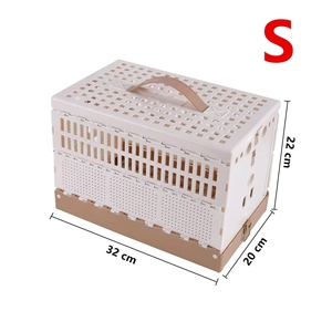 Jaula Plegable de Plástico ABS para Palomas, Jaula de Viaje Portátil para Pájaros, Fácil de Limpiar, Ligera, para el Hogar - Product Image 1