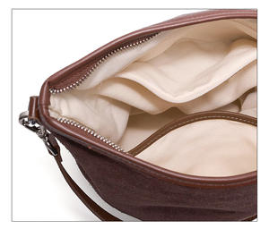 Sac à bandoulière seau vintage en cuir véritable givré de haute qualité pour femme, personnalisé par le fabricant, vente en gros OEM - Product Image 6