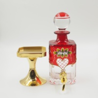 Nouvelle bouteille en verre à grand écran pour huile d'Oud, flacon de parfum du Moyen-Orient, décanteur