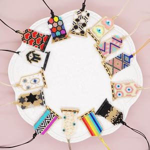 <span class=keywords><strong>Bracelet</strong></span> de perles de rocaille miyuki Delica réglable fait à la main pour <span class=keywords><strong>Apple</strong></span> <span class=keywords><strong>Watch</strong></span>, accessoires Boho - Product Image 6