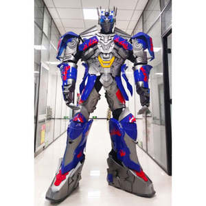 <span class=keywords><strong>Disfraz</strong></span> de Robot de Alta Calidad, <span class=keywords><strong>Realista</strong></span>, con Luces LED Azules y Moradas, para Cosplay, Eventos y Mascotas - Product Image 6
