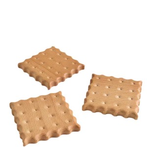 Dongnuo Cookie Shaped Wooden Coaster Set Heat Insulating Placemat For Drink Table Decor - Product Image 5