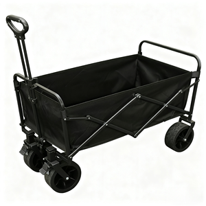 รถเข็นสี่ล้อพับได้อเนกประสงค์พับได้สำหรับตั้งแคมป์กลางแจ้ง - Product Image 6