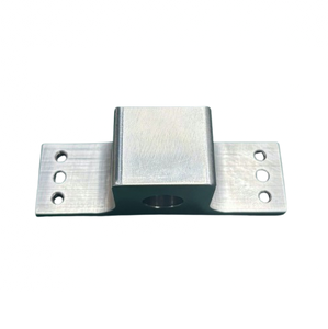 Custom CNC Milled Stainless Steel Parts Precision CNC Machining Components Double-<b>Flange</b> Bearing Housing Bracket (8-<b>bolt</b> base) - Product Image 1