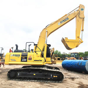 Excavateur d'occasion KOMATSU PC220-8 22 tonnes Moteur de pompe hydraulique sur chenilles en bon état Machine d'occasion Japon Vente énorme - Product Image 6