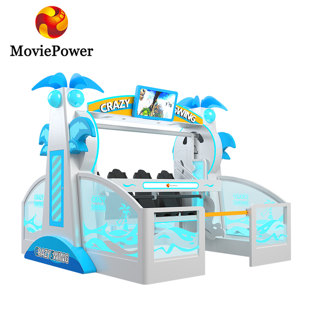 Amusement Theme Park VR Equipment 9D Video Games Virtual Reality Simulator VR Roller Coaster VR Game with Factory Price and CE