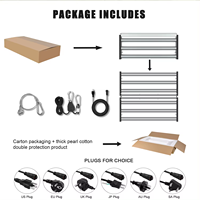 Nouvelle lampe de culture LED à spectre complet Samsung LM301H EVO 1200W 12Bar 4*8 pour jardin et serre intérieure