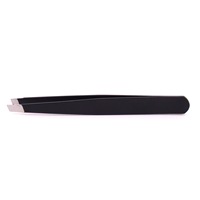 Pinzas para Cejas Flyhigh para Hombres y Mujeres, de Acero Inoxidable, Punta Inclinada, Reutilizables y Duraderas, Ecológicas, para Eliminar Vello Encarnado