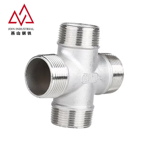 Croce filettata maschio- maschio in acciaio inossidabile approvata MSS <span class=keywords><strong>SP</strong></span> 83 per un'ottima tenuta e sigillatura, ideale per tubazioni di strumentazione di precisione - Product Image 5