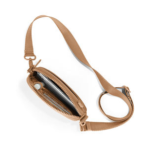 กระเป๋าสะพายข้างกันน้ำแบบใหม่ ดีไซน์เนื้อผ้า Neoprene สำหรับใส่โทรศัพท์มือถือ ขนาดเล็ก เหมาะสำหรับผู้ชายและผู้หญิง - Product Image 4