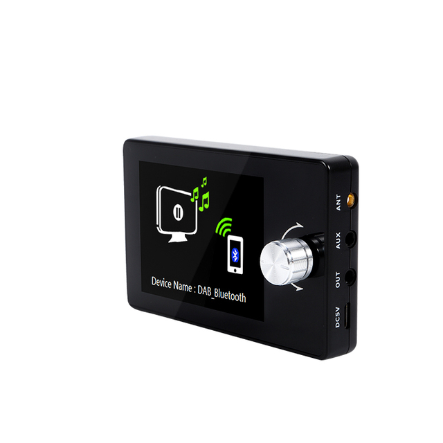 2.8 Inch Color Lcd Car Dab/dab+ Radio Receiver Bluetooth Mp3 Player Fm Car Digital Signal Broadcasting for European Cars