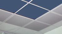 Vente en gros d'usine, dalles de faux plafond en métal amovibles 600*600 mm, dalles en aluminium à poser pour hôtels, bureaux, hôpitaux, centres commerciaux