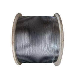 6x19 + fc 8mm 스테인리스 철사 밧줄 - Product Image 2