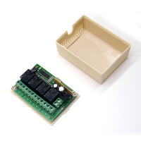 Receptor Universal de 12V CC y 433MHz para Puerta de Garaje, Receptor de Radio para Puerta Automática, Luz, Persiana Enrollable, Motor de Bomba