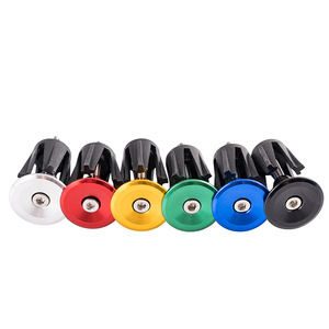 Yueli Aluminum Alloy Handlebar Stoppers 25.4 Mm Inner Diameter For Mountain Bikes <b>Red</b> Black Color Options Bicycle Accessories - Product Image 4