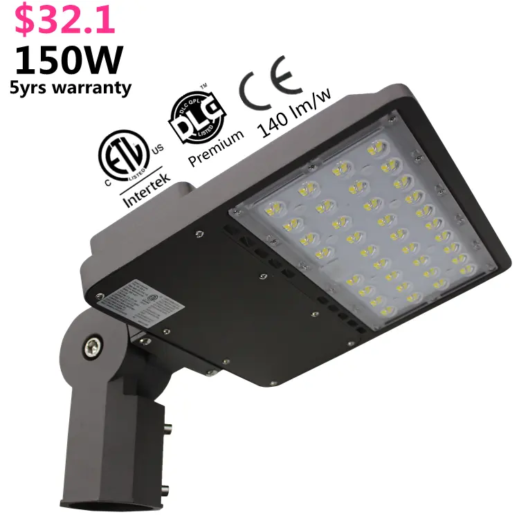 Amazon ebay led infissi 150 watt 2022 nuovo stile integrato fotocellula sensore 2835 led chip 230 volt led lampione prezzo