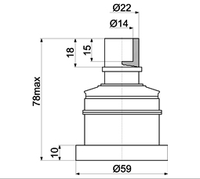 Diodes redresseuses russes D105-630-20, diodes redresseuses RECTIFY DIODES D105-630-20