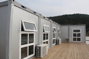 Solution clé en main de camp de travail préfabriqué avec salle à manger et bureau pour le personnel de chantier - Product Image 3