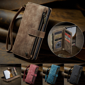 Étui portefeuille à fermeture éclair en cuir CaseMe <span class=keywords><strong>C30</strong></span> pour Samsung Galaxy A57 A56 A55 A54 A37 A36 A35 A34 A33 A17 A16 A15 avec porte-cartes - Product Image 1