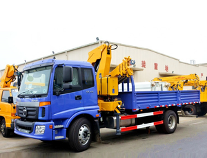 رافعة شاحنة جديدة من شاكمان بحمولة 5 طن 4×2 مع ذراع مفصلي طراز GSQZ84.4 السعر - Product Image 6