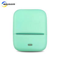 Imprimante thermique portable Bluetooth rechargeable mini 58 mm économique pour étiquettes et tatouages