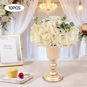 Sfera Floreale per Matrimonio, Decorazione Moderna Bianca, Grande Centrotavola Artificiale in Plastica Bianca, Spedizione Gratuita - Product Image 4