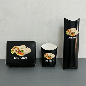 Emballage de <span class=keywords><strong>boîte</strong></span> à emporter pour shawarma au poulet arabe, emballage OEM, emballage <span class=keywords><strong>en</strong></span> <span class=keywords><strong>carton</strong></span> kraft, emballage pour déjeuner <span class=keywords><strong>en</strong></span> <span class=keywords><strong>carton</strong></span> kraft, <span class=keywords><strong>boîte</strong></span> à emporter <span class=keywords><strong>en</strong></span> papier - Product Image 3