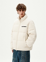 Veste légère de luxe de haute qualité, manteau d'hiver chaud et épais, style homme coupe courte coupe-vent personnalisé