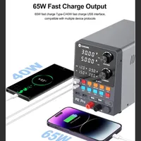 Alimentation électrique CC régulée intelligente SUNSHINE P2 Pro 330W avec transformateur toroïdal, sortie 30V/5A, outils de réparation