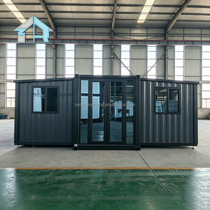 Maisons modulaires extensibles résistantes aux ouragans, imperméables quatre saisons, très tendance, pour les camps de construction en bord de mer - Product Image 2
