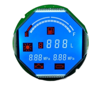 Equipo de fitness STN Pantalla LCD Medidor de presión digital Retroiluminación roja/Verde Controlador tipo COG IC ST7789 Módulos LCD
