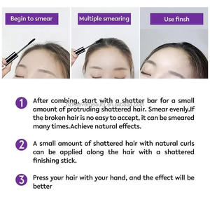 Barra Fijadora para Cabello Blanco con Textura de Gel Ligero, Anti-Frizz, Fijación Fuerte, Marca Privada para Peinado - Product Image 5