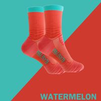 Chaussettes de course personnalisées OEM avec logo, respirantes, amorties, chaussettes de compression, design personnalisé