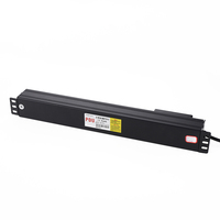 Módulo de PC no inflamable PDU Monitoreo en tiempo real 8 enchufes Certificado CE/RoHS para aplicaciones de medidor inteligente IDC Monitoreo remoto