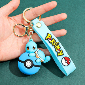 Porte-clés Poké Ball Pokémon personnalisé, figurine Pikachu mignonne, pendentif de <span class=keywords><strong>sac</strong></span> <span class=keywords><strong>à</strong></span> <span class=keywords><strong>dos</strong></span> pour hommes et femmes, petite décoration, cadeau, figurine <span class=keywords><strong>à</strong></span> collectionner - Product Image 2