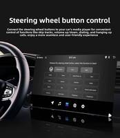 Reproductor de 10 pulgadas compatible con CarPlay inalámbrico, Auto, WIFI, GPS y proyección de pantalla, radio, sistema Android 10 o superior.