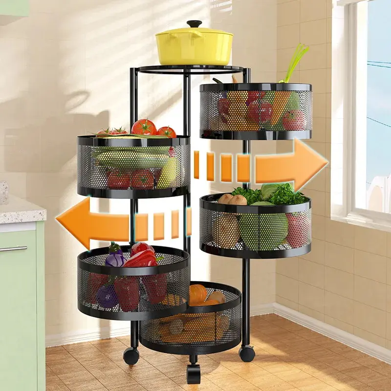 Best-selling China Manufacture Quality Folding Storage Rack Home Storage Fordable Kitchen