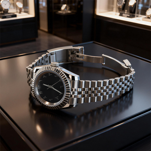 Montres de créateur, dernier design, logo personnalisé, étanches, boîtier rond, bracelet réglable, montres de créateur pour hommes, étanches - Product Image 2