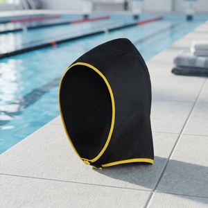 Casque de soudage noir demi-visage à obscurcissement automatique, alimenté par batterie, isolation thermique, garniture jaune pour hommes - Product Image 3