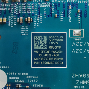 Original nuevo para Dell Latitude 5520/Precision 3560 placa base i7-1165G7 0FJGYF South Peak 15 TGL MB 8L 19819-1 - Product Image 3