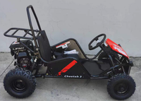 Buggy tout-terrain à essence K1 MINI 80cc pour enfants, karting JF152, moteur 4 temps refroidi par air, transmission par chaîne, double roues motrices, buggy des dunes
