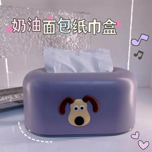 ยี่เคอหยูกล่องกระดาษทิชชู่ตั้งโต๊ะสร้างสรรค์สีครีมอเนกประสงค์สะดวกสบายสำหรับใช้ในห้องนั่งเล่นสำนักงาน - Product Image 2