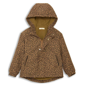 Autumn Waterproof Kids Windbreaker Rain Jacket Baby Rainwear <strong>Long</strong> Sleeve Fashion Allover Print Polyester Leopard <strong>Raincoat</strong> - Product Image 3