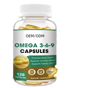Huile de poisson à prix réduit, complément alimentaire oméga 3 EPA <span class=keywords><strong>DHA</strong></span>, soutien à la santé du cerveau et du cœur, énergie cellulaire, capsules d'huile de poisson en gélules - Product Image 1
