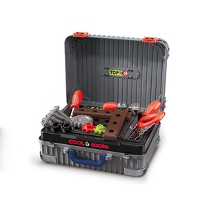 Ksf Accessoires <span class=keywords><strong>Deluxe</strong></span> Rollenspel Tool Koffer Kit 3-In-1 Multifunctionele Tool Tafel Educatief Doen Alsof Spelen Voor Kinderen Speelgoed - Product Image 3