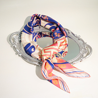Foulard Hijab en Soie de Mûrier 100% Premium 90x90 avec Logo Personnalisé Vente en Gros Écharpes en Soie Sergée de Haute Qualité 14 MM
