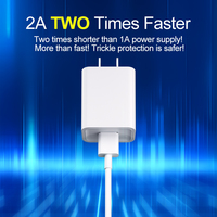 Adaptateur mural USB à charge rapide 5V 2A, prise US, puissance de sortie 10W, chargeur de téléphone portable pour iPhone et accessoires de téléphone Android